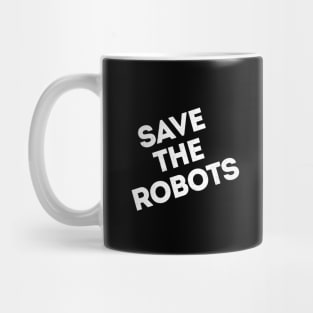 Save the Robots NYC dark Mug